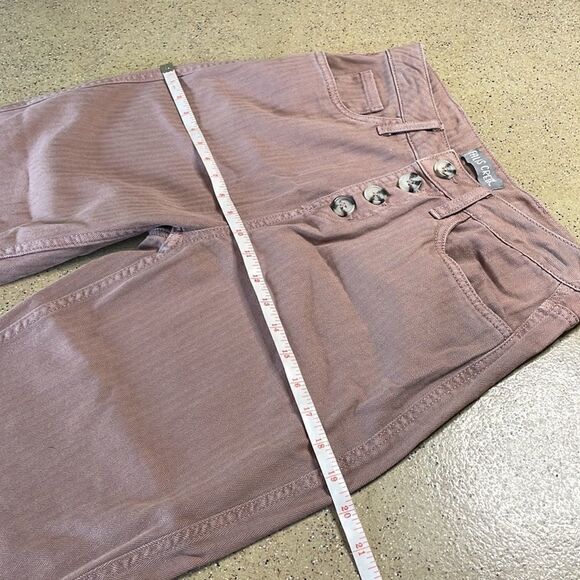 NEW Straight Leg Pants w Exposed Button Fly sz 4 - Picture 16 of 16